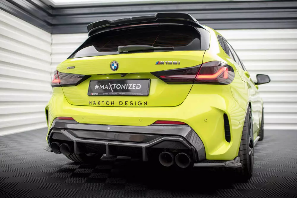 Prepreg Carbon Fiber Rear Diffuser V.1 Bmw 1 F40 M-pack/ M135i