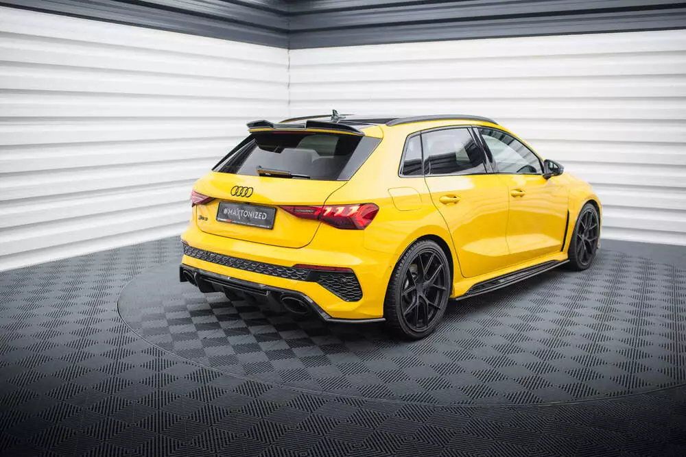 Prepreg Carbon Fiber Rear Side Splitters Audi Rs3 Sportback 8y - Image 6
