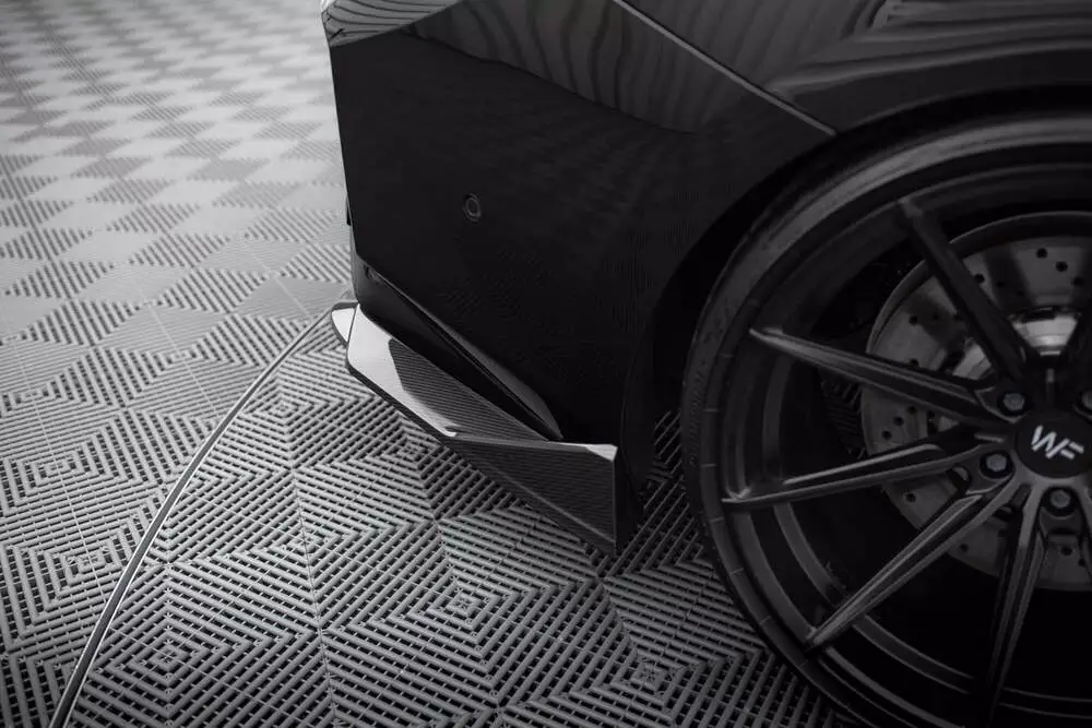 Prepreg Carbon Fiber Rear Side Splitters Bmw M2 G87 - Image 3