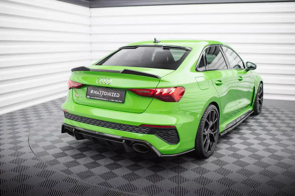 Prepreg Carbon Fiber Rear Side Splitters V.2 Audi Rs3 Sedan 8y