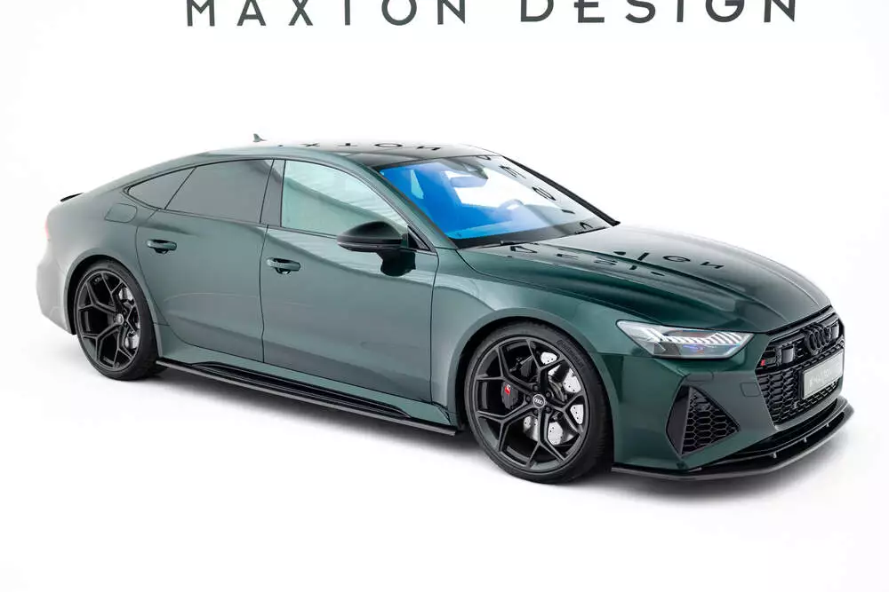 Prepreg Carbon Fiber Side Skirts Audi Rs7 C8 - Image 5