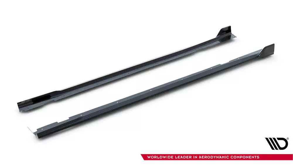 Prepreg Carbon Fiber Side Skirts Bmw X7 M-pack G07 Facelift - Image 5