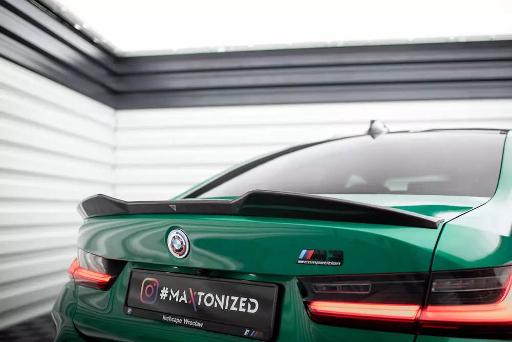 Prepreg Carbon Fiber Tailgate Spoiler Bmw M3 G80 / M340i G20 / 3 M-pack G20 / 3 Standard G20