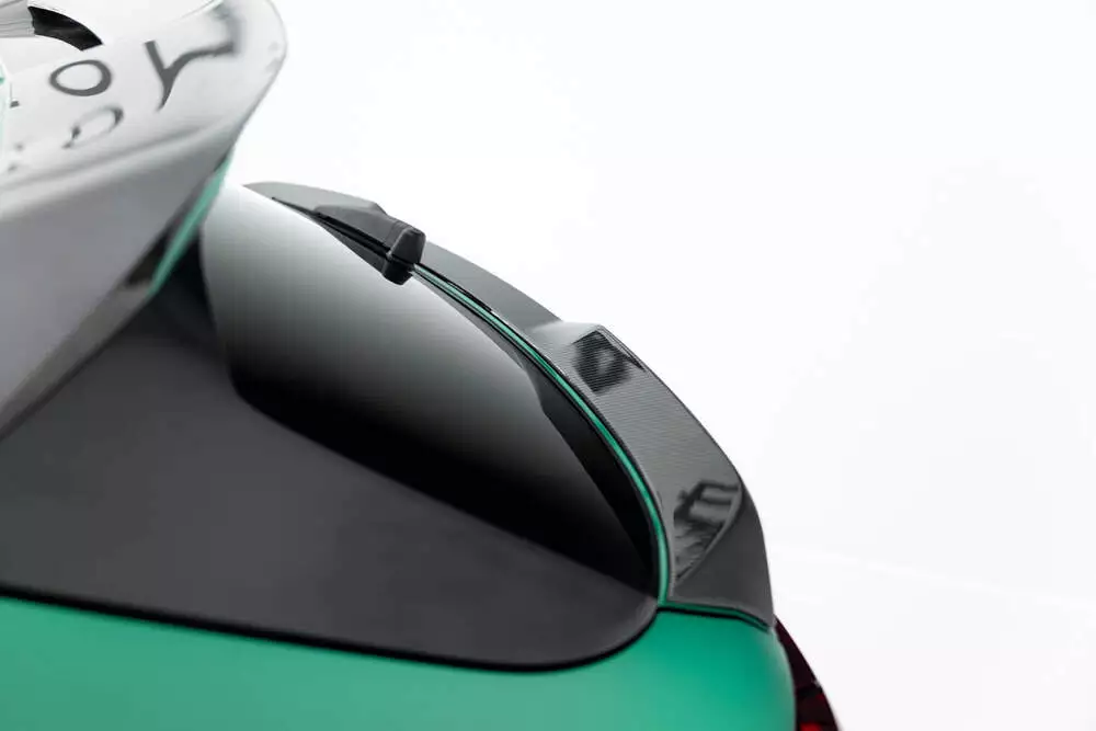 Prepreg Carbon Fiber Tailgate Spoiler (Lower) Bmw X5 M F95 Facelift - Image 5