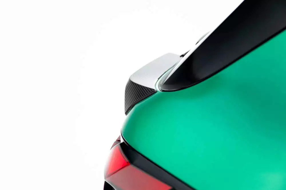 Prepreg Carbon Fiber Tailgate Spoiler (Lower) Bmw X5 M F95 Facelift - Image 6