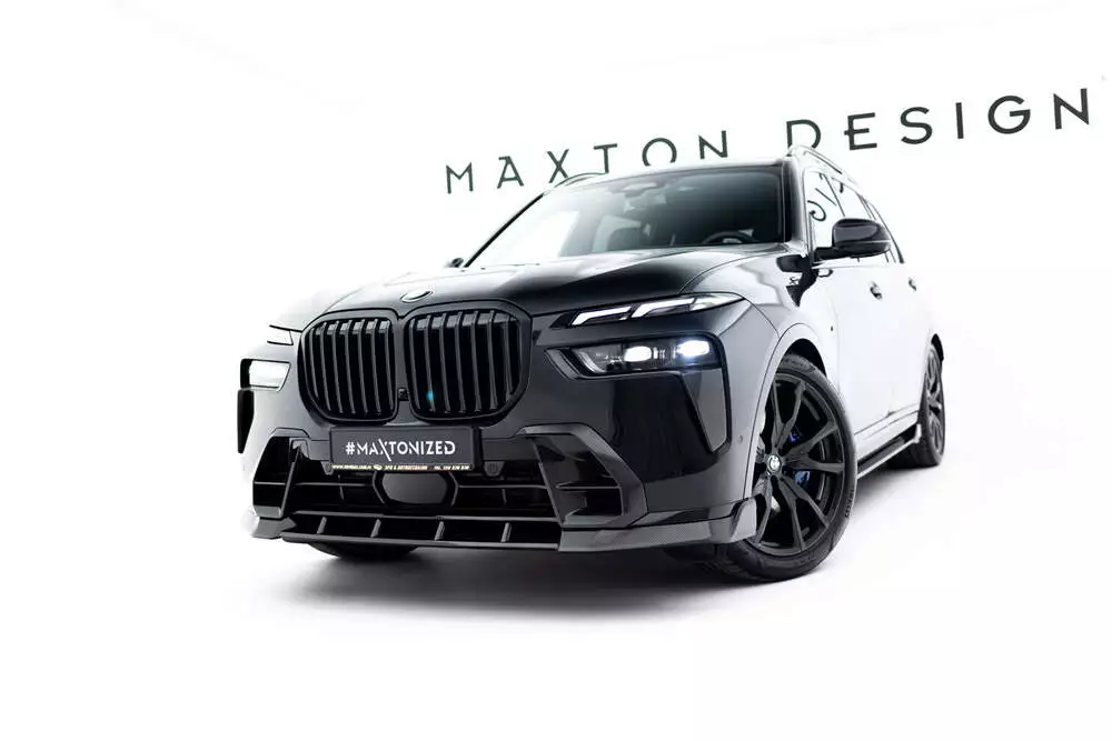 Prepreg Carbon Front Bumper Air Intakes Bmw X7 M-pack G07 Facelift - Image 3