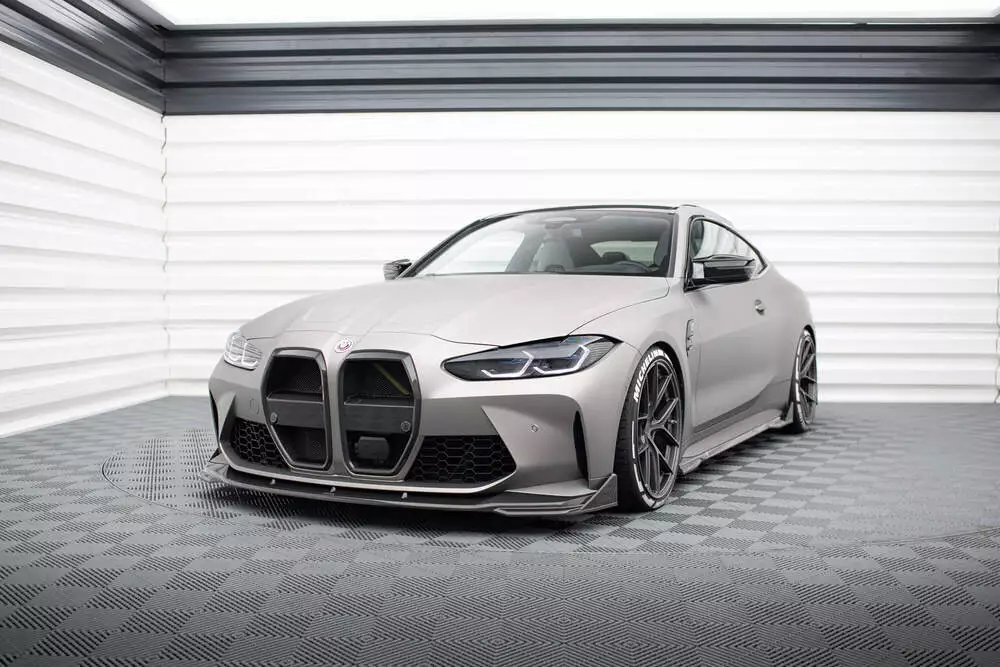 Prepreg Carbon Front Flaps Bmw M4 G82 / G82 Facelift - Image 3