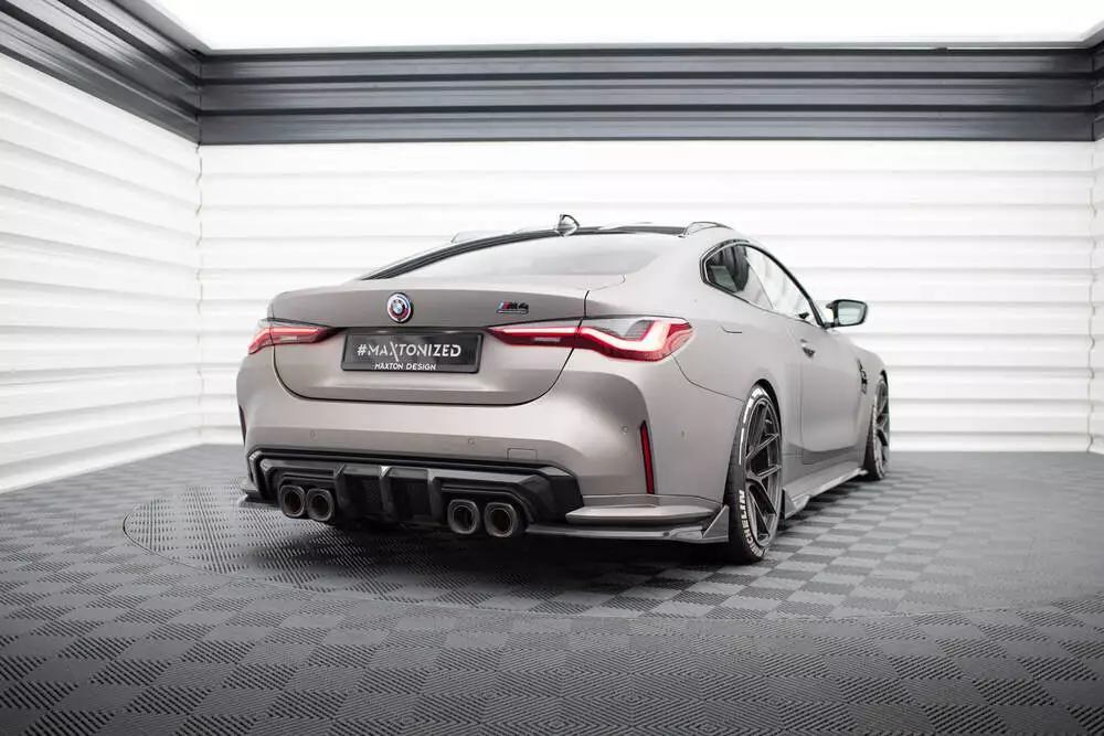 Prepreg Carbon Rear Flaps Bmw M4 G82 / G82 Facelift - Image 2