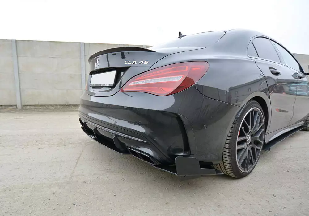 Racing Rear Side Splitters Mercedes Cla A45 Amg C117 Facelift