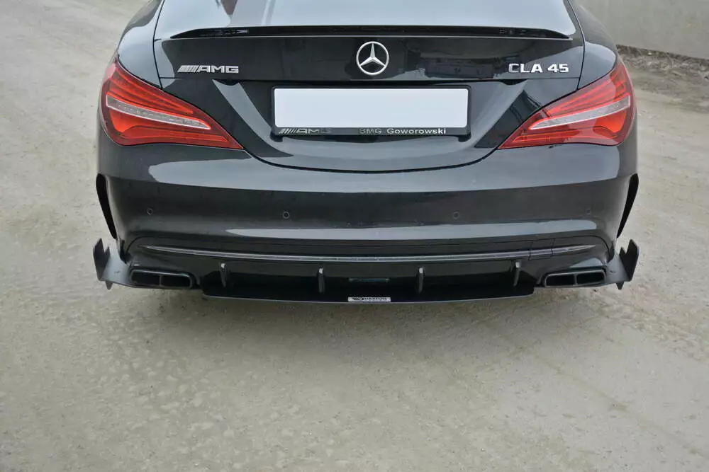 Racing Rear Side Splitters Mercedes Cla A45 Amg C117 Facelift - Image 2