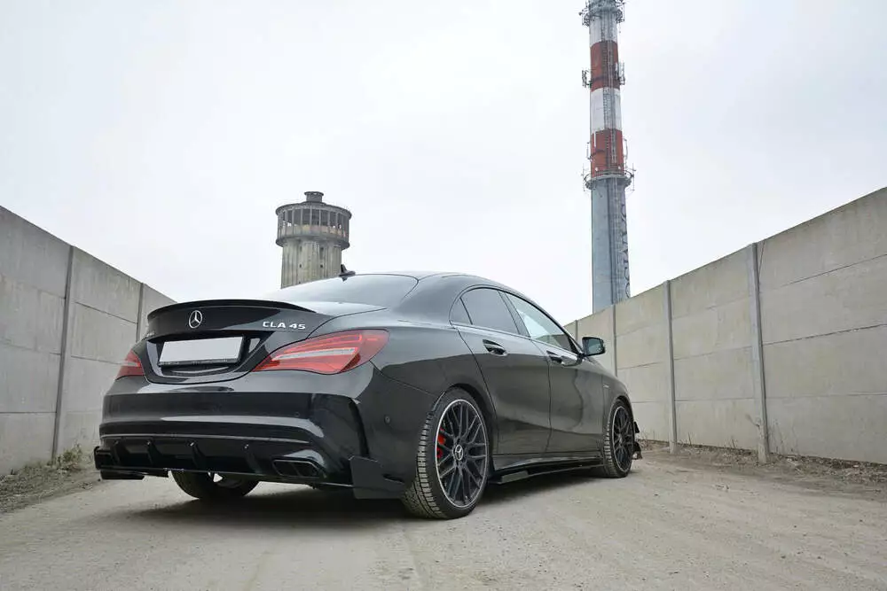 Racing Rear Side Splitters Mercedes Cla A45 Amg C117 Facelift - Image 3