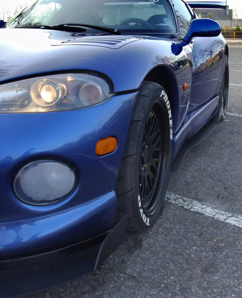 Racing Side Skirts Diffusers Dodge Viper Gts - Image 3