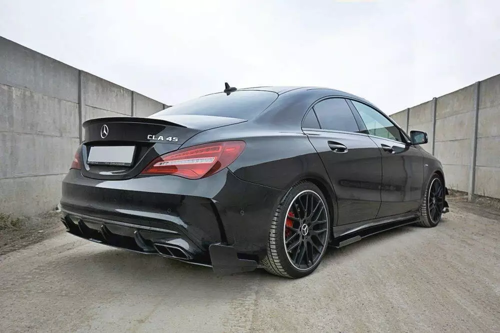 Racing Side Skirts Diffusers V.1 Mercedes Cla A45 Amg C117 Facelift
