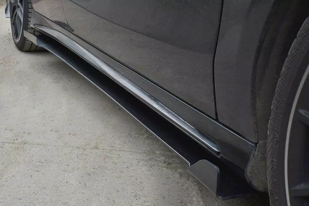 Racing Side Skirts Diffusers V.1 Mercedes Cla A45 Amg C117 Facelift - Image 2