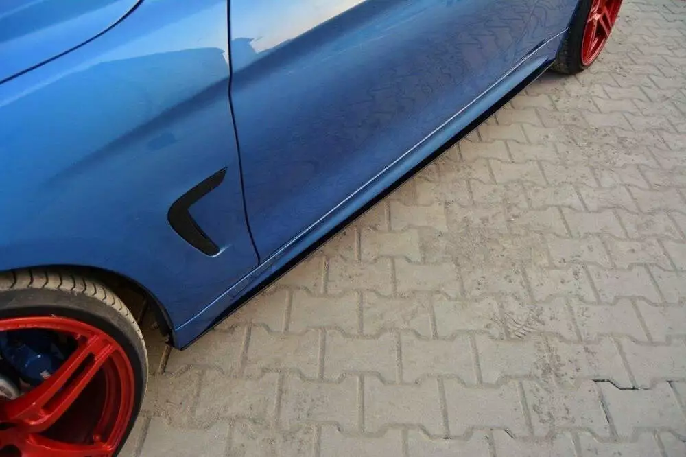 Racing Side Skirts Diffusers For Bmw 4 Coupe / Gran Coupe / Cabrio M-pack F32 / F36 / F33