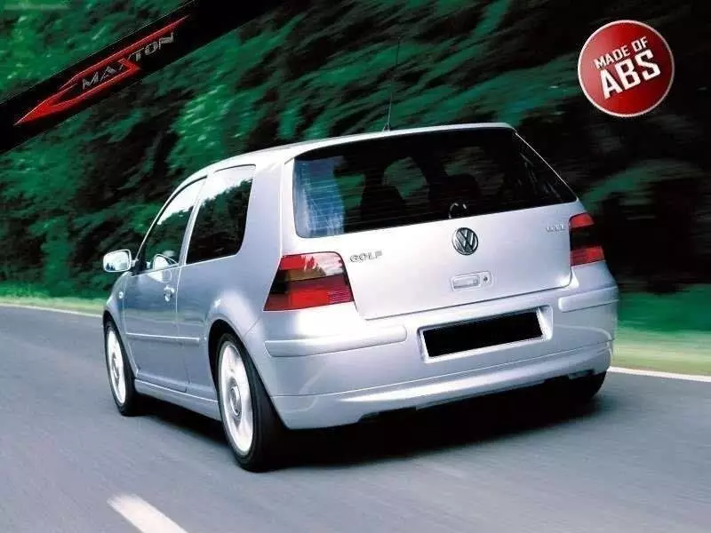 Rear Bumper Extension Vw Golf 4 25'th Anniversary Look (Without Exhaust Hole)