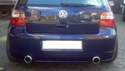 Rear Bumper Golf 4 R32 Look