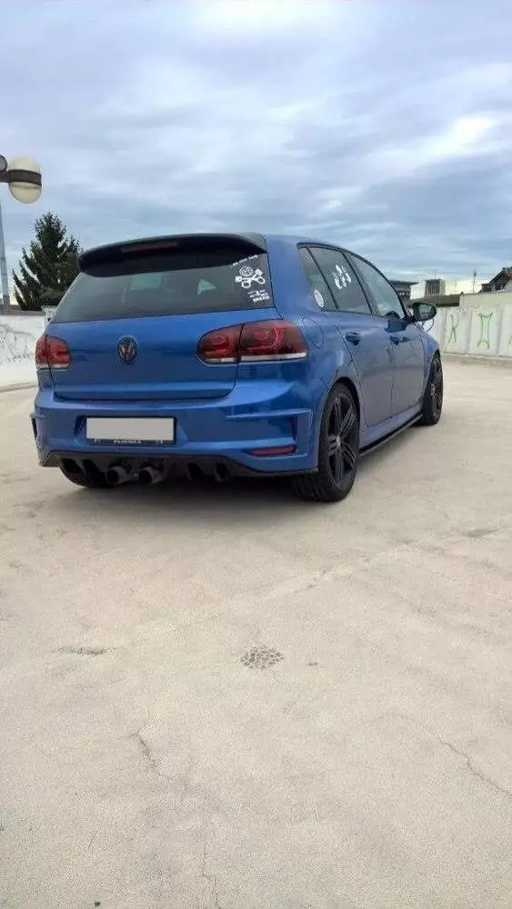 Rear Bumper Vw Golf Vi (R400 Look)