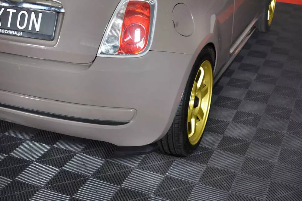 Rear Side Splitters Fiat 500 Hatchback Preface