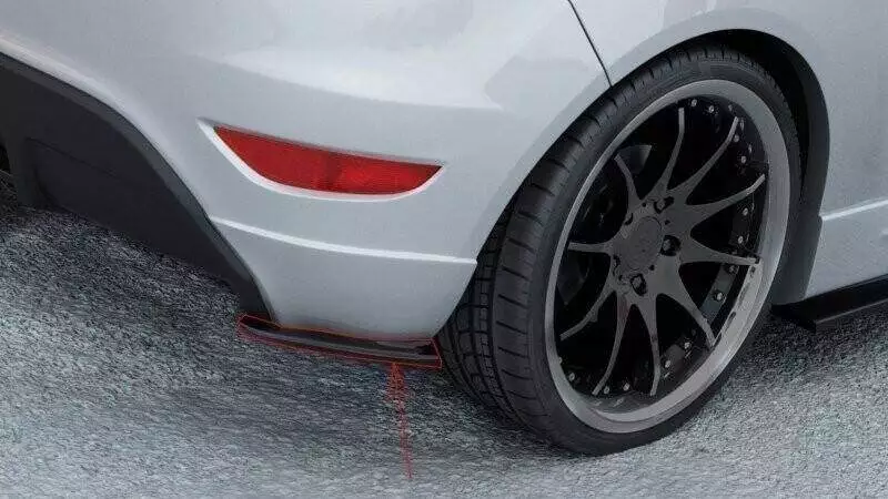 Rear Side Splitters Ford Fiesta
