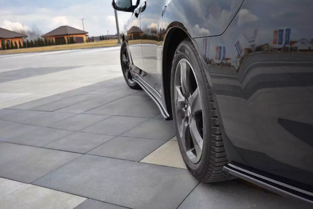 Rear Side Splitters Honda Accord Mk8. (Cu-series) Preface Sedan - Image 2