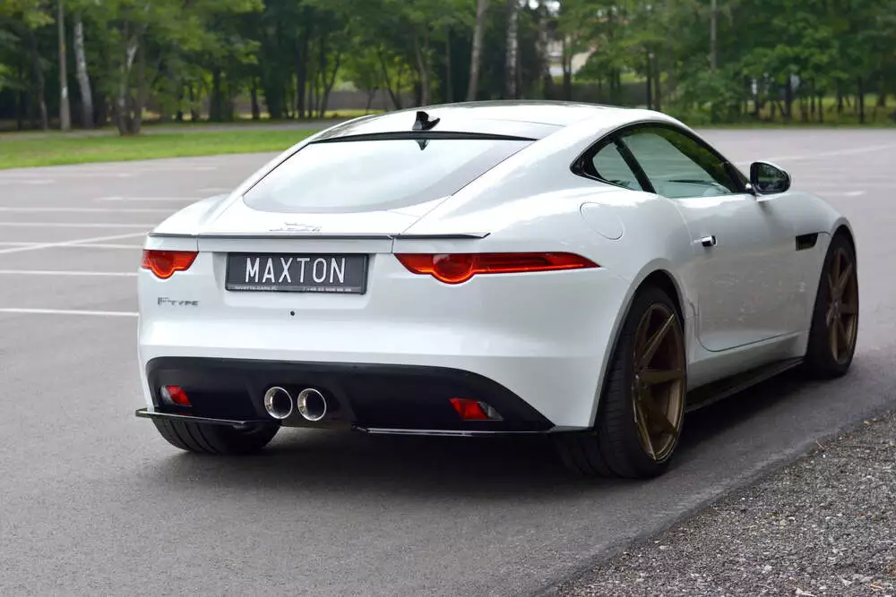 Rear Side Splitters Jaguar F-type