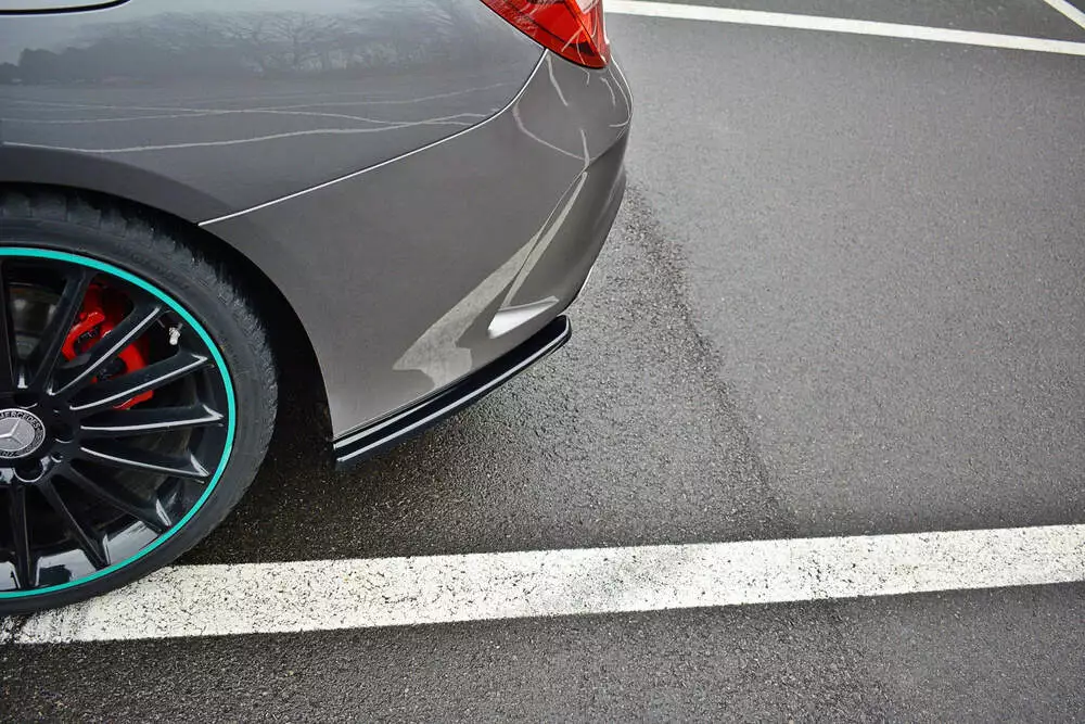 Rear Side Splitters Mercedes-benz Cla C117 Amg-line Facelift