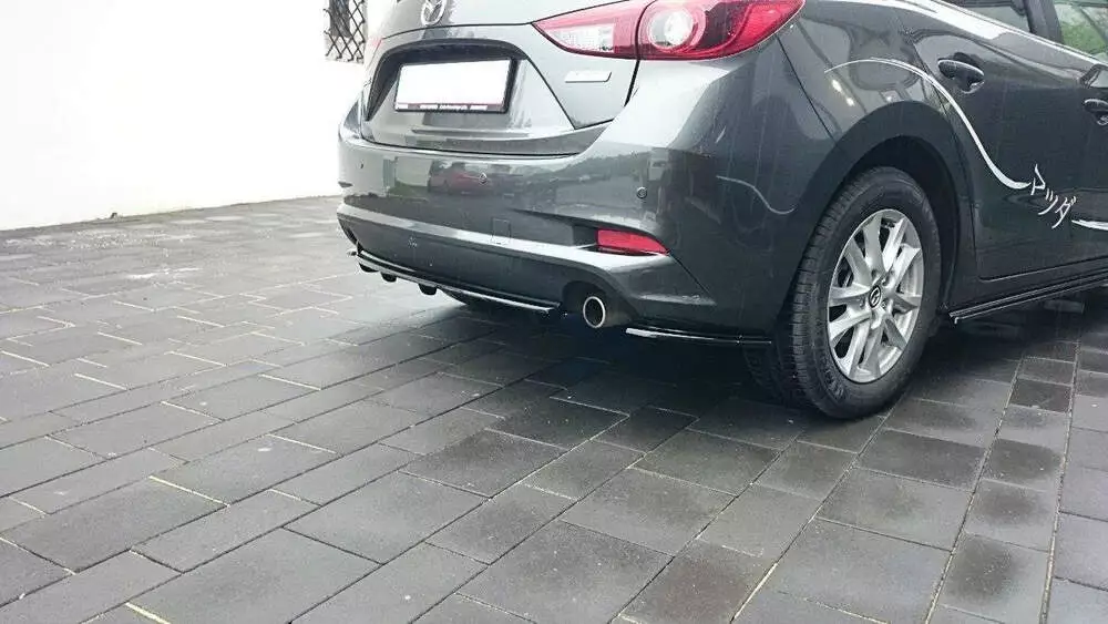 Rear Side Splitters Mazda 3 Bn (Mk3) Facelift