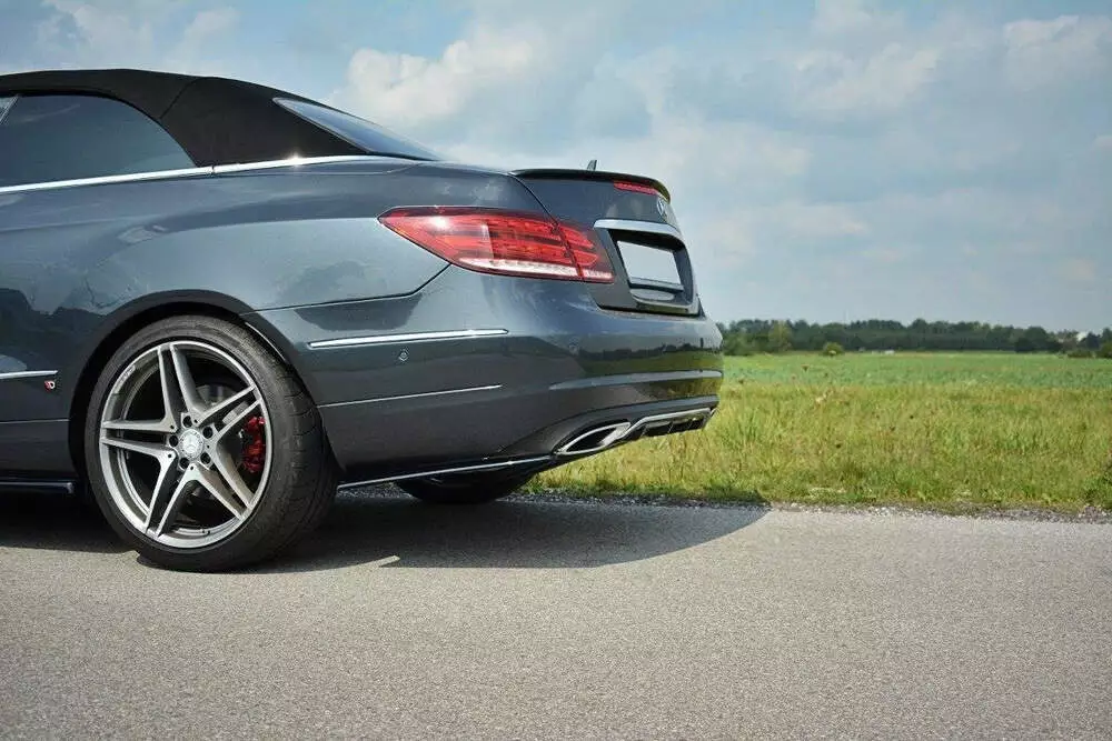 Rear Side Splitters Mercedes - Benz E Coupe / Cabrio C207 Facelift / A207 Facelit - Image 2