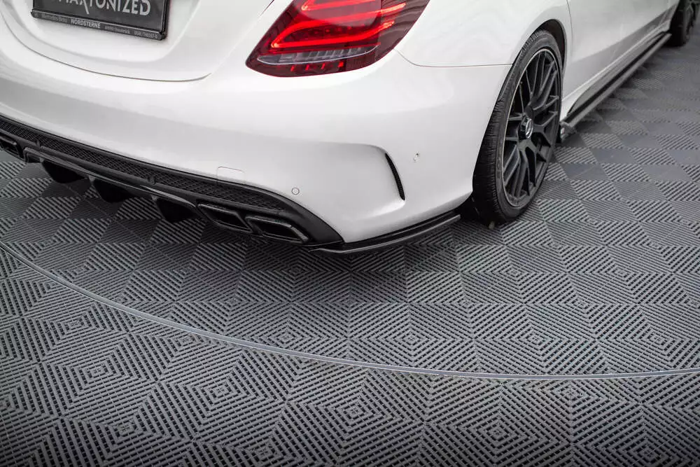 Rear Side Splitters Mercedes C-class S205 63amg