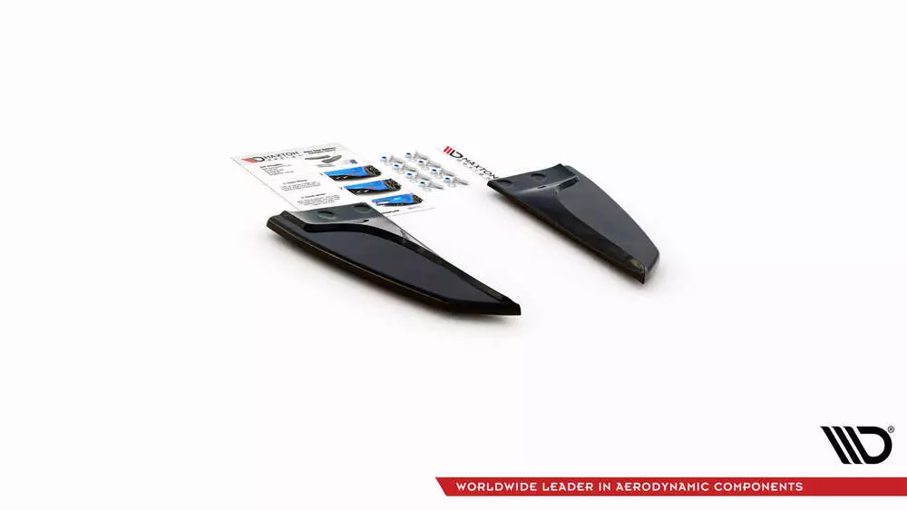 Rear Side Splitters Tesla Model S Facelift - Image 4
