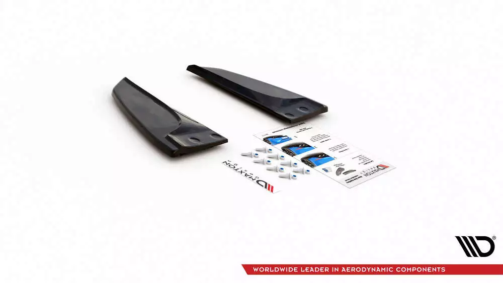 Rear Side Splitters Tesla Model S Facelift - Image 5