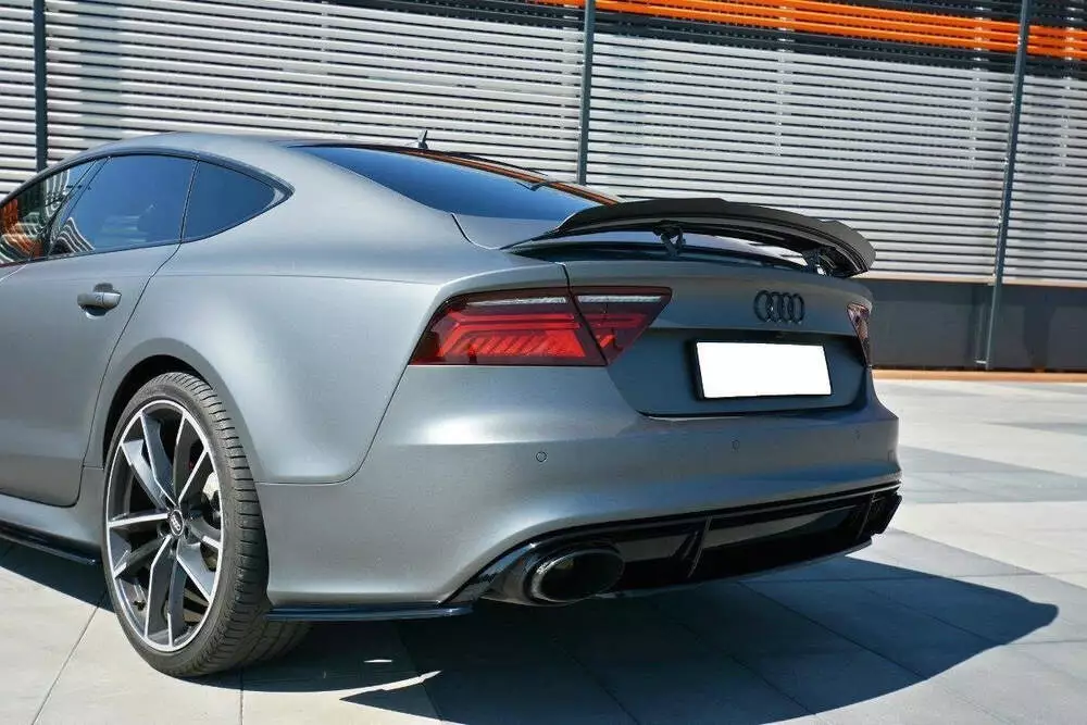 Rear Side Splitters V.1 Audi Rs7 C7 - Image 2