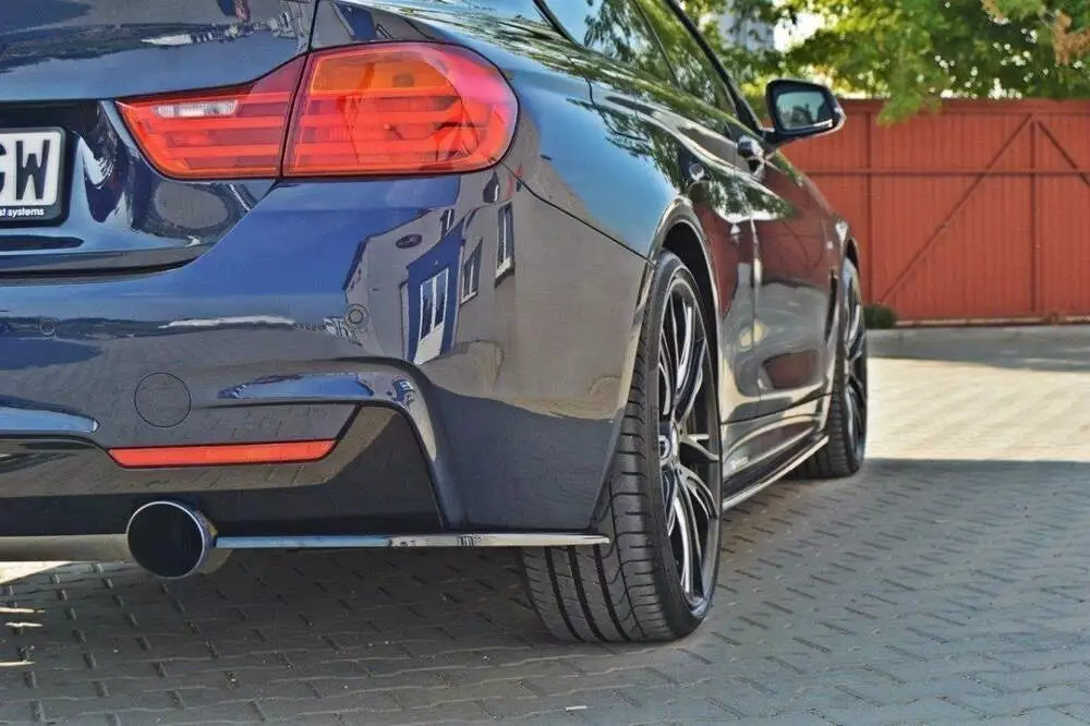 Rear Side Splitters V.1 For Bmw 4 F32 M-pack