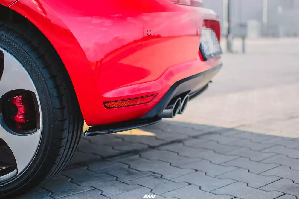 Rear Side Splitters Volkswagen Polo Gti Mk5 - Image 2