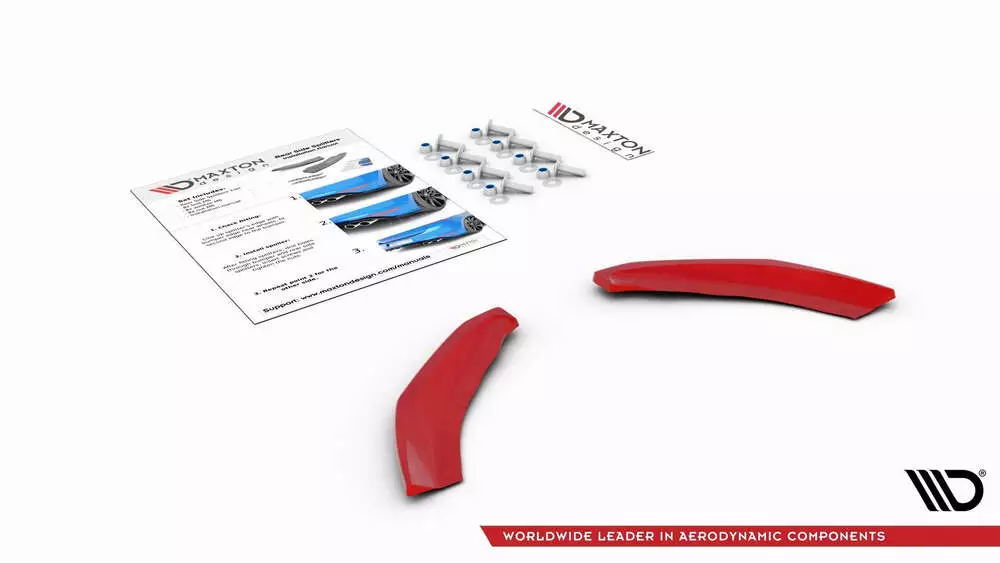 Rear Side Splitters Volkswagen Polo Gti Mk6 - Image 5