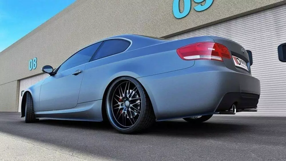 Rear Side Splitters For Bmw 3 E92 Mpack