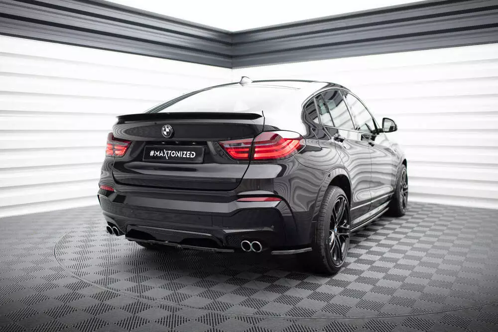 Rear Side Splitters For Bmw X4 M-pack - Image 2