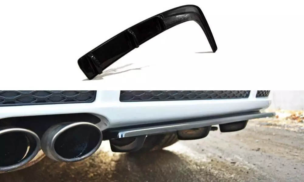 Rear Splitter Audi Rs4 B5 (With A Vertical Bar)