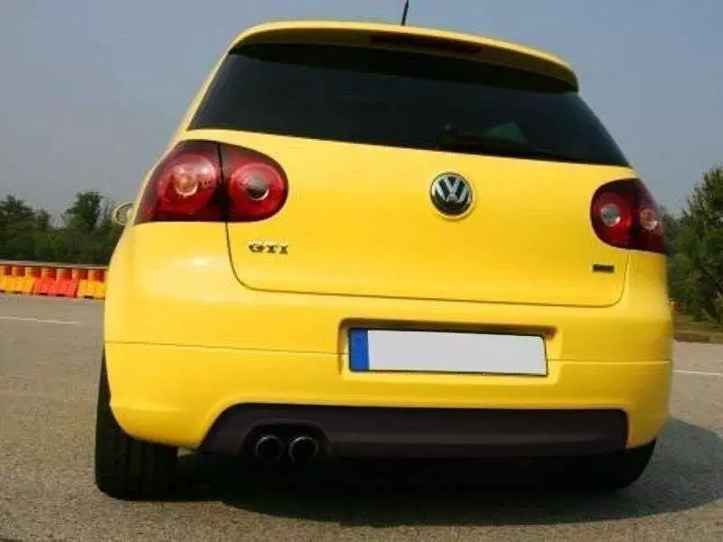 Rear Valance Vw Golf V Gti Edition 30 (With 1 Exhaust Hole, For Gti Exhaust)