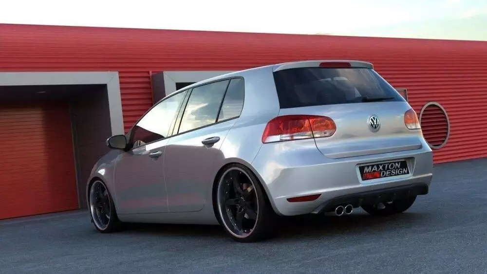 Rear Valance Vw Golf Vi With 1 Exhaust Hole