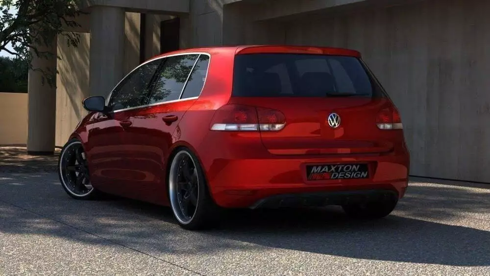 Rear Valance Vw Golf Vi Without Exhaust Hole