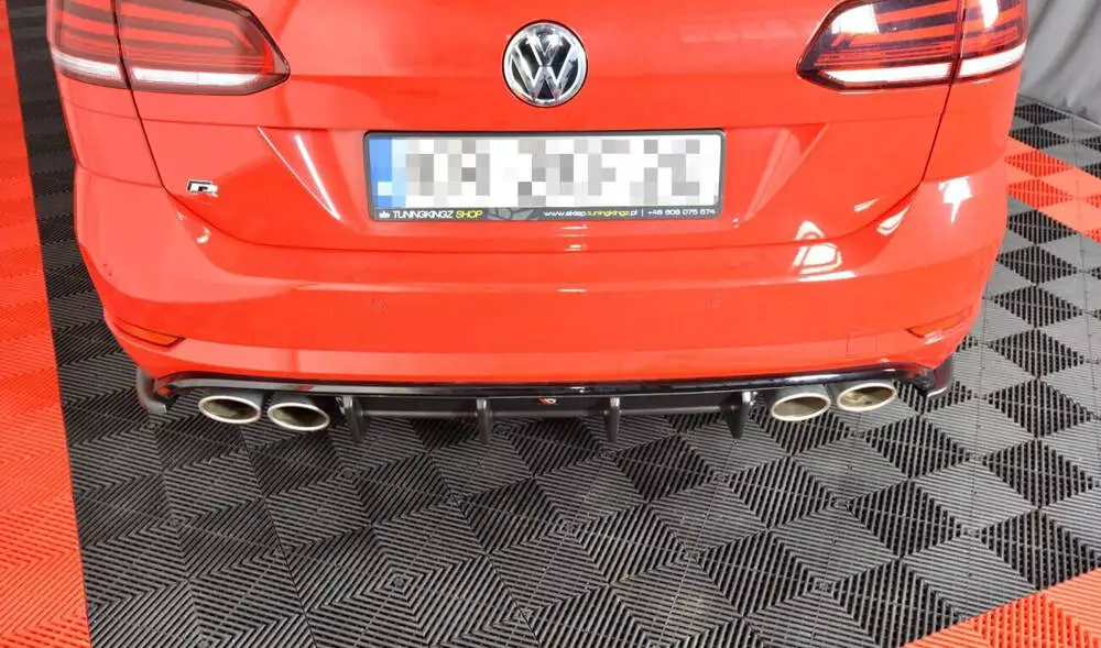 Rear Valance Volkswagen Golf R Variant Mk7 Facelift