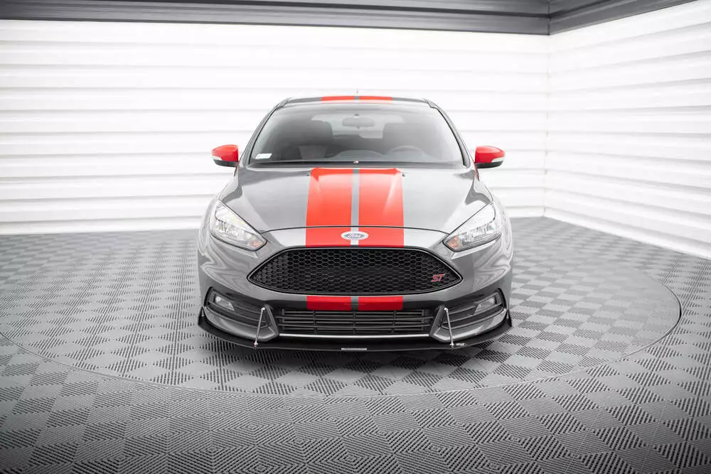 Racing Front Splitter V.2 Ford Focus St Mk3 Fl