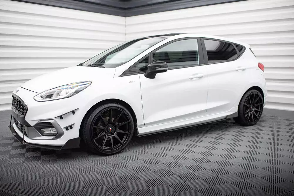 Racing Side Skirts Diffusers V.1 Ford Fiesta Mk8 St / St-line