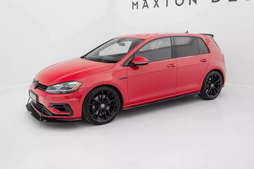 Racing Side Skirts Diffusers Vw Golf 7 R / R-line Facelift