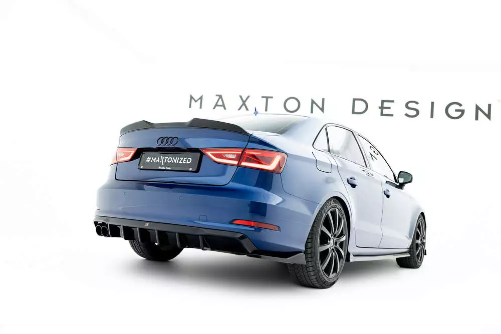 Rear Side Splitters Audi A3 Sedan 8v - Image 2
