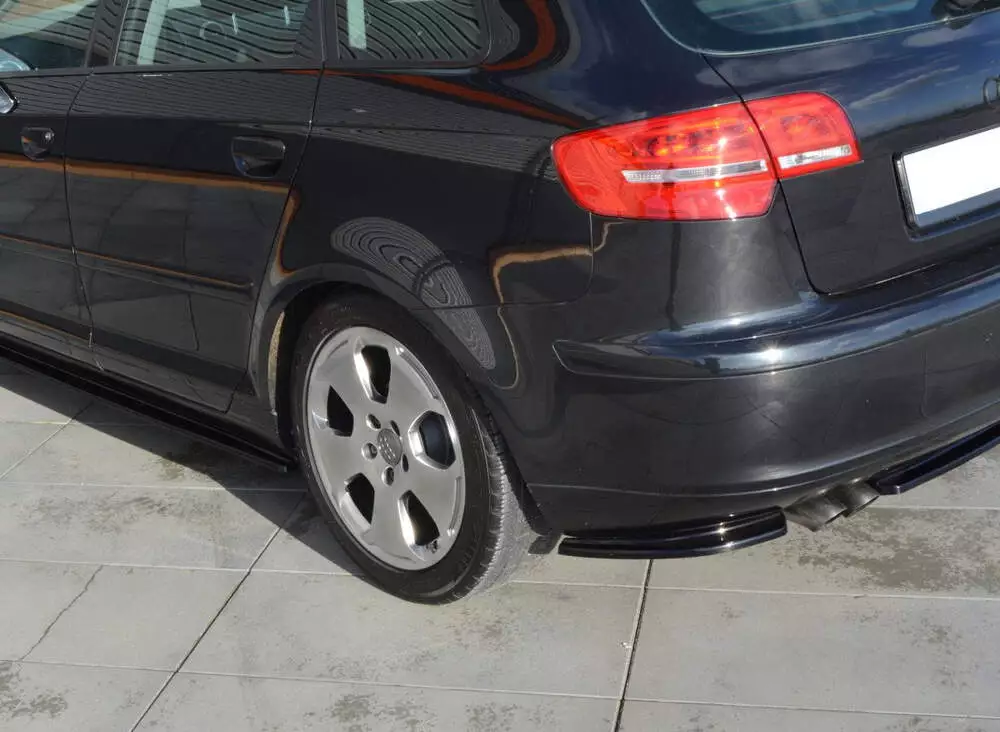 Rear Side Splitters Audi A3 Sportback 8p / 8p Facelift - Image 5
