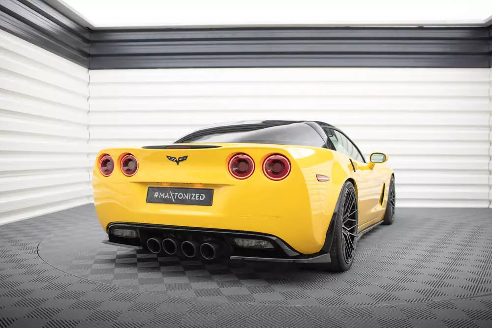 Rear Side Splitters Chevrolet Corvette Widebody C6 - Image 3