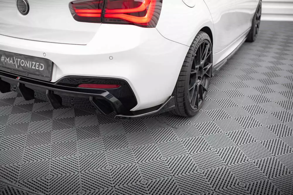 Rear Side Splitters (For Rear Valance V.3) Bmw 1 M-pack / M140i F20 Facelift